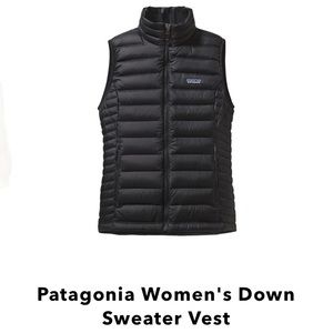 Women’s Patagonia down sweater vest